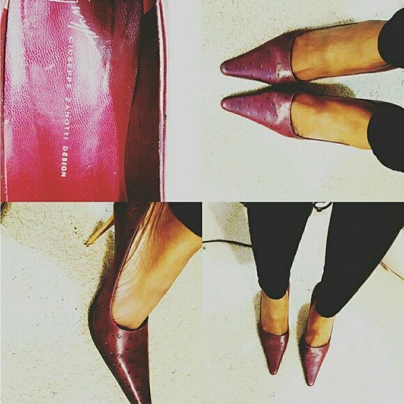 Giuseppe zanotti design ostrich leather - Picture 5 of 9